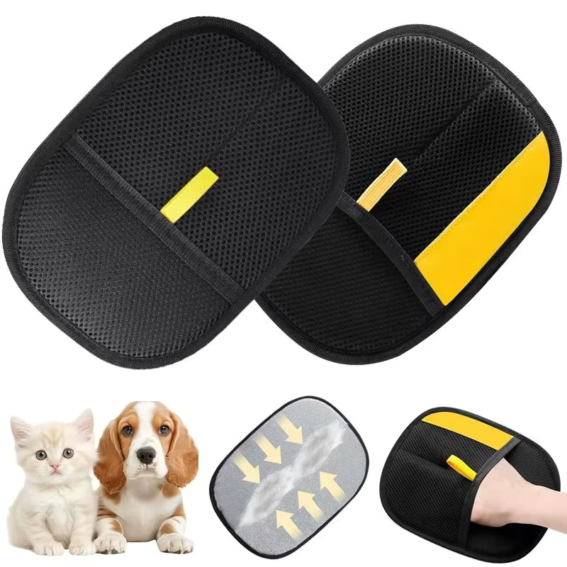 Guante quitapelos para mascotas - 2x1 + Gratis cepillo